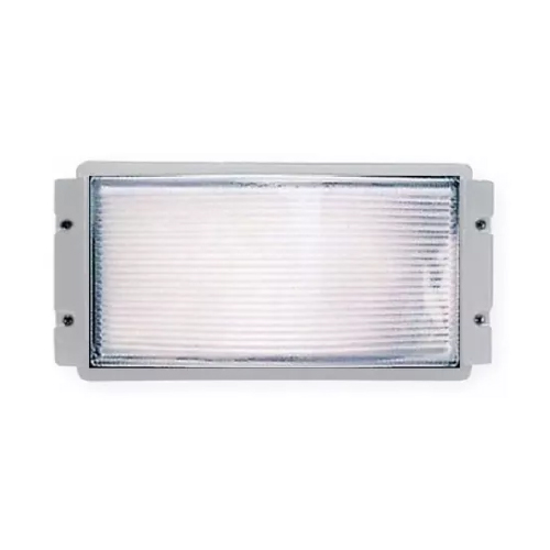 Aplique de exterior de aluminio Plus Lisa blanco